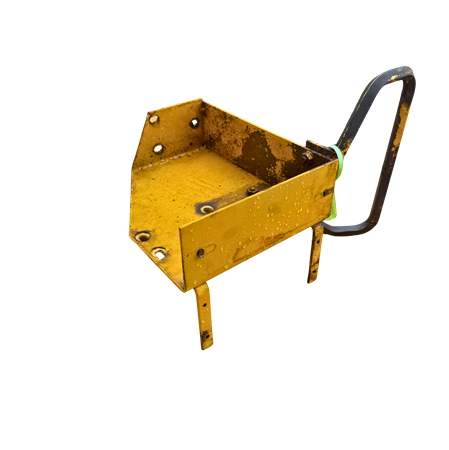 Fotsteg bak vid motvikt